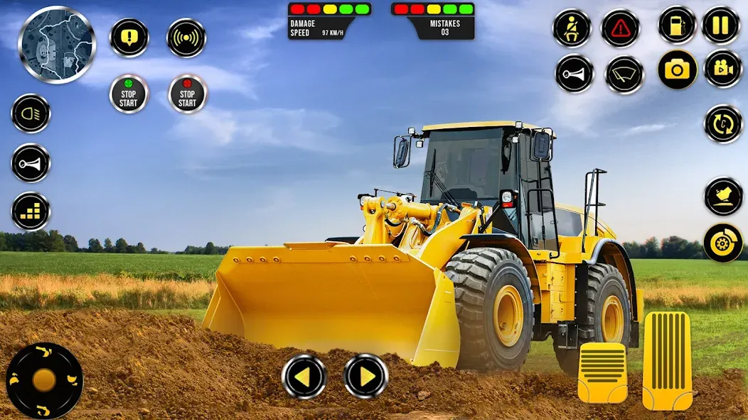 Construction Machine Real JCB [МОД Много монет] Screenshot 2