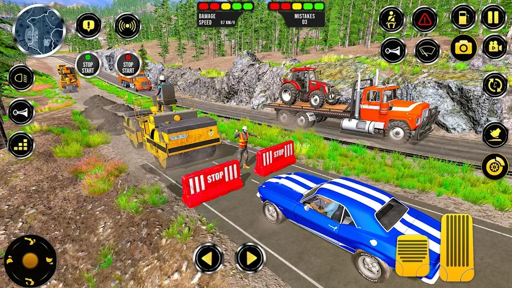Construction Machine Real JCB [МОД Много монет] Screenshot 4