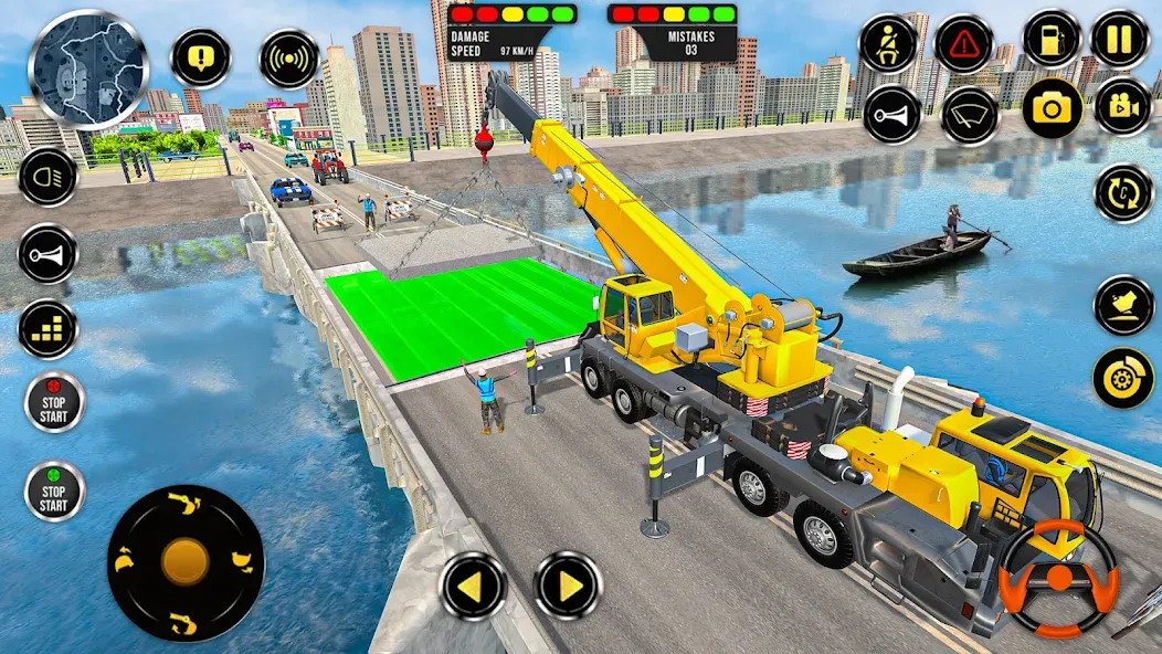 Construction Machine Real JCB [МОД Много монет] Screenshot 5