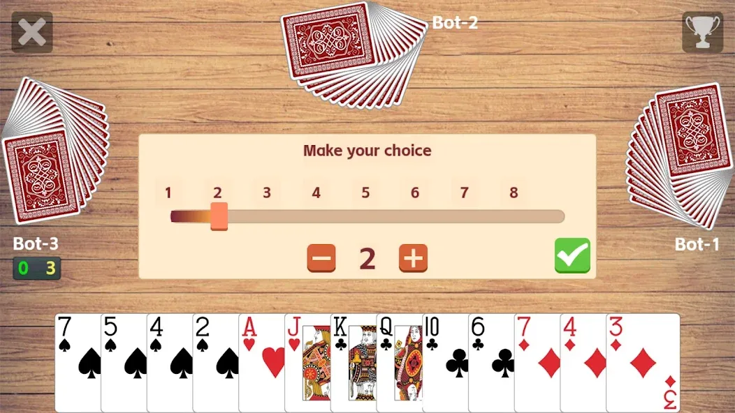 Callbreak League - Card Game (Колбрик Лига) [МОД Unlocked] Screenshot 4