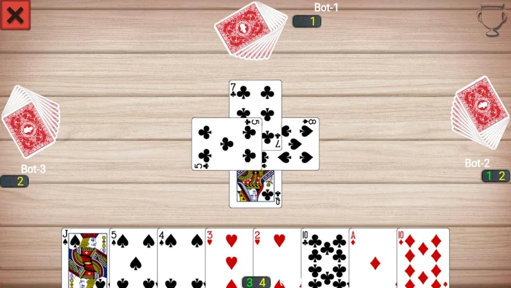 Callbreak Master - Card Game (Коллбрейк Мастер) [МОД Unlocked] Screenshot 5