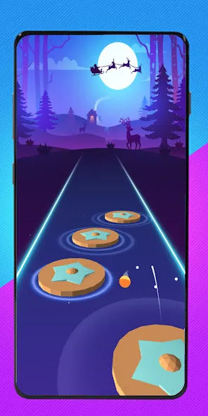 Cartoon cat - Hop tiles rush (Картун кэт) [МОД Бесконечные деньги] Screenshot 2