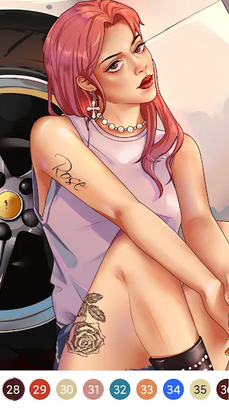 Color.Me: Coloring Puzzle [МОД Меню] Screenshot 5