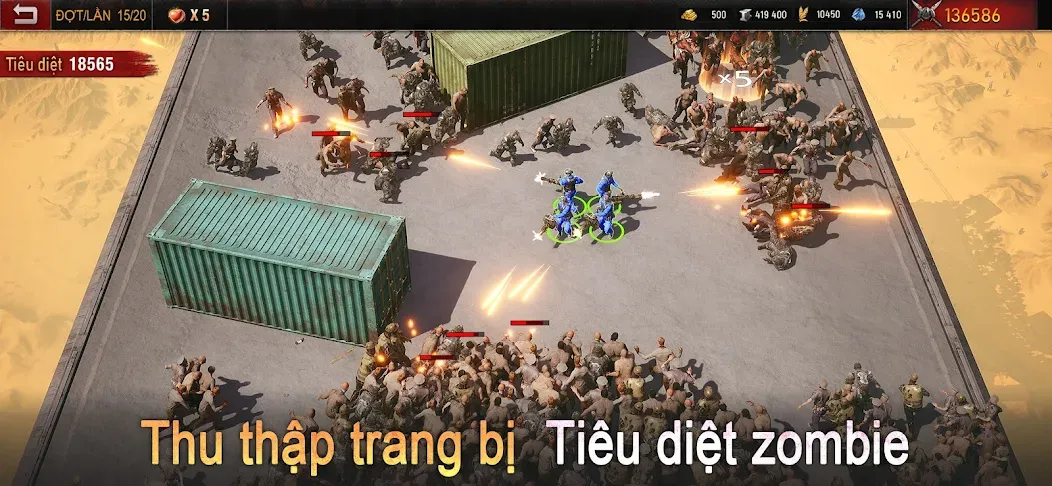 Binh Đoàn Z [МОД Меню] Screenshot 1