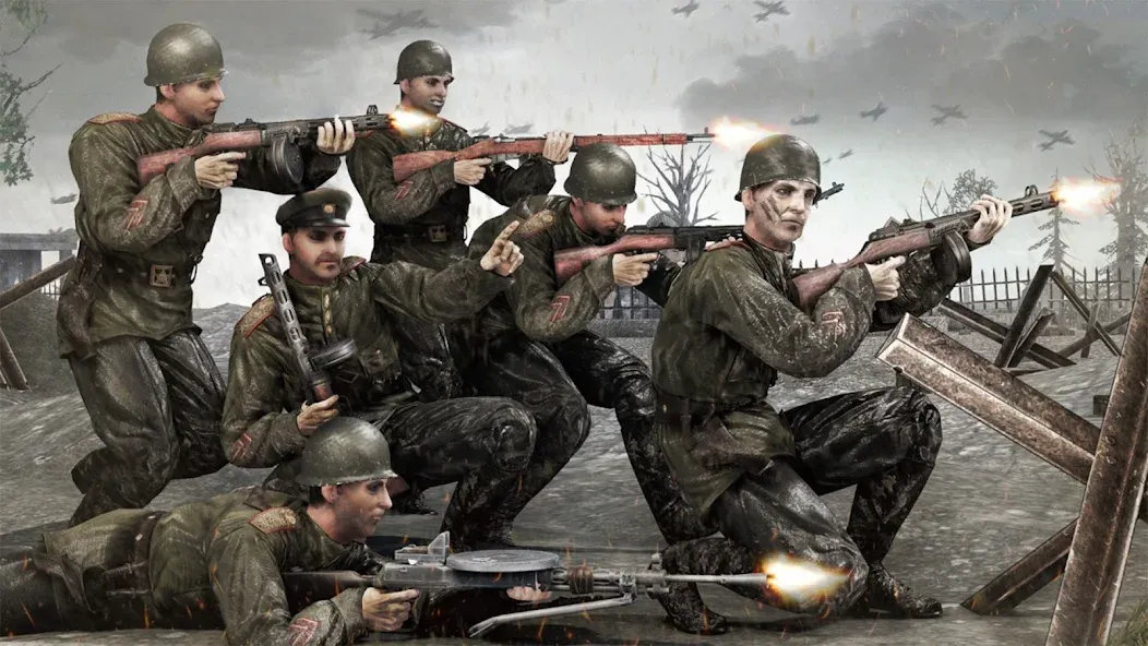 Medal of War – WW2 Games 2024 [МОД Много денег] Screenshot 2