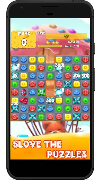 Candy 2024-Candy Match 3 Game (Кэнди 2023) [МОД Unlocked] Screenshot 3