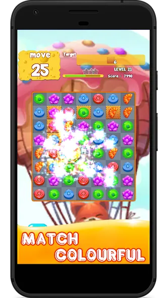 Candy 2024-Candy Match 3 Game (Кэнди 2023) [МОД Unlocked] Screenshot 4