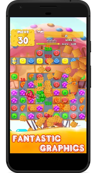 Candy 2024-Candy Match 3 Game (Кэнди 2023) [МОД Unlocked] Screenshot 5