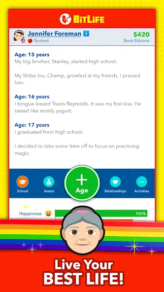 BitLife - Life Simulator (БитЛайф) [МОД Много денег] Screenshot 4
