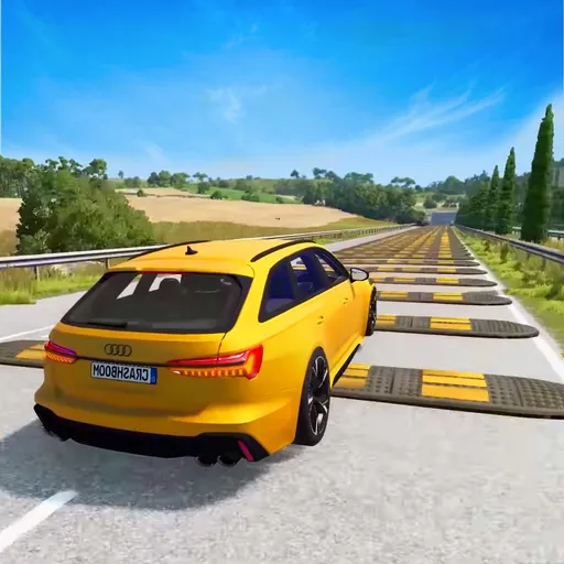 Beam Drive Road Crash 3D Games (Бим Драйв Роад Краш 3Д Геймс) [МОД Бесконечные монеты] Screenshot 1