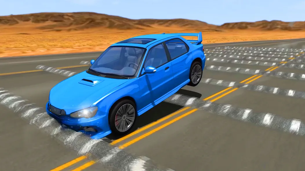 Beam Drive Road Crash 3D Games (Бим Драйв Роад Краш 3Д Геймс) [МОД Бесконечные монеты] Screenshot 2