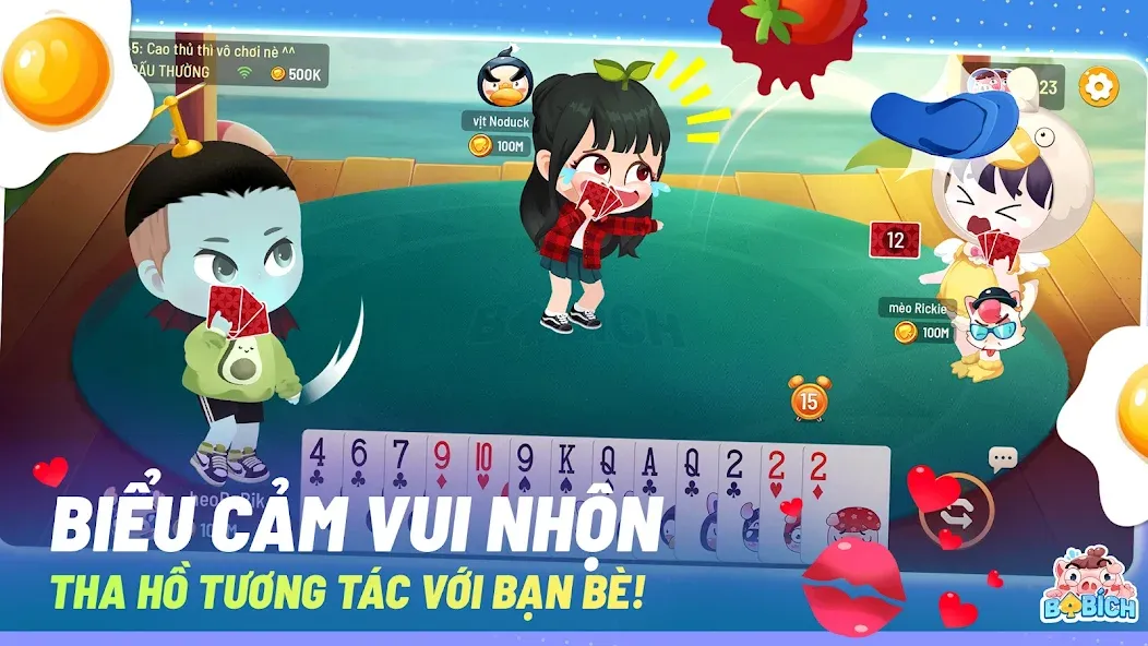 Ba Bich - Tien Len Mien Nam [МОД Menu] Screenshot 4