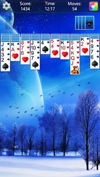 Spider Solitaire Fun (Спайдер Солитер Фан) [МОД Много денег] Screenshot 5