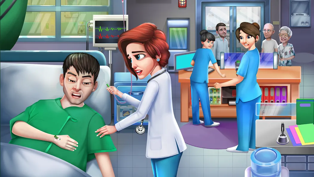 Doctor Hospital Games Offline [МОД Unlimited Money] Screenshot 1