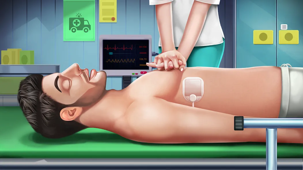 Doctor Hospital Games Offline [МОД Unlimited Money] Screenshot 4