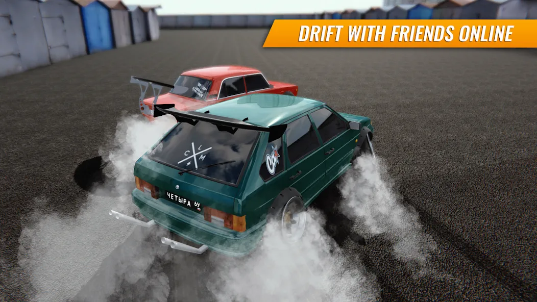 Russian Car Drift (Ар Си Ди в случае сокращения) [МОД Menu] Screenshot 1