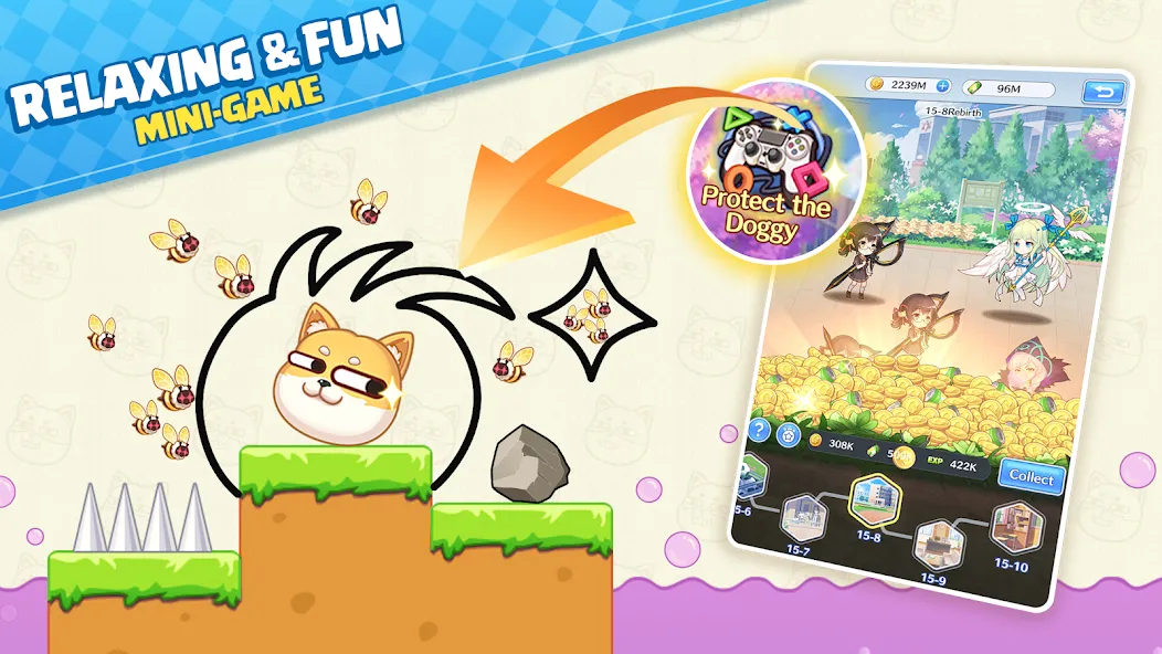 Girls X Battle 2: Save the Dog (Девушки Битва 2) [МОД Mega Pack] Screenshot 3