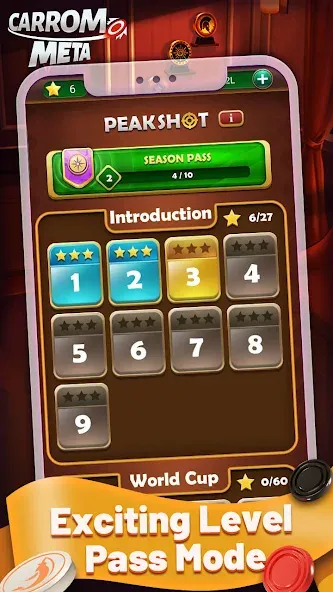 Carrom Meta-Board Disc Game (Карром Мета) [МОД Mega Pack] Screenshot 5