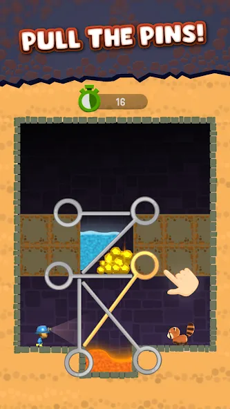 Mine Rescue: Gold Mining Games (Майн Рескью) [МОД Unlocked] Screenshot 2