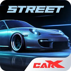 Скачать взломанную CarX Street (КарХ Стрит)  [МОД Меню]