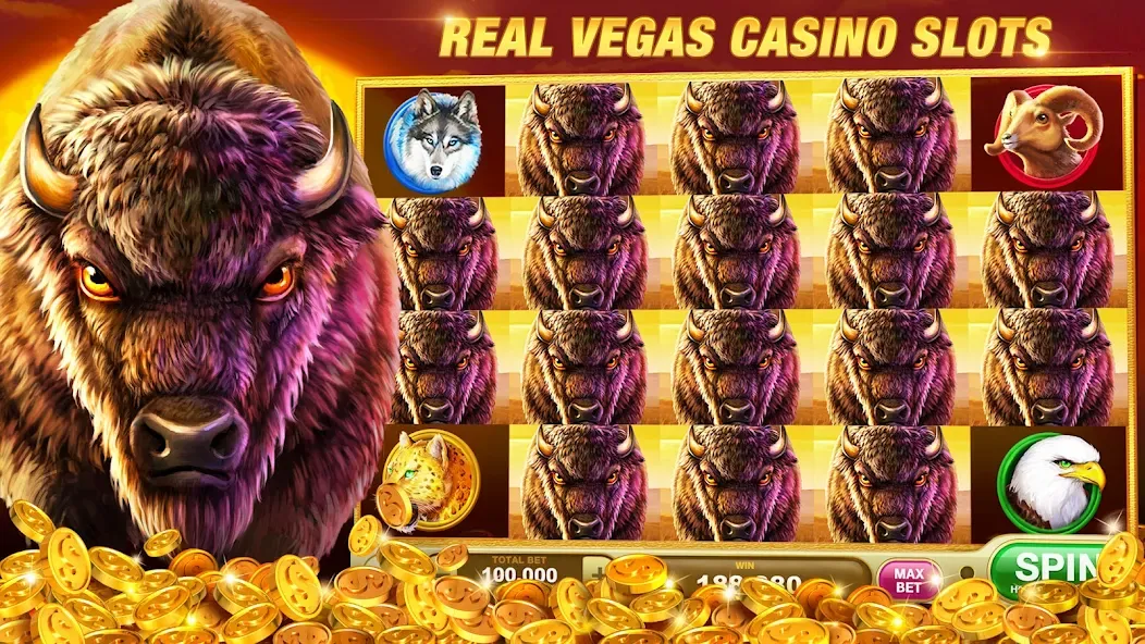 Slots Rush: Vegas Casino Slots (Слотс Раш) [МОД Mega Pack] Screenshot 3