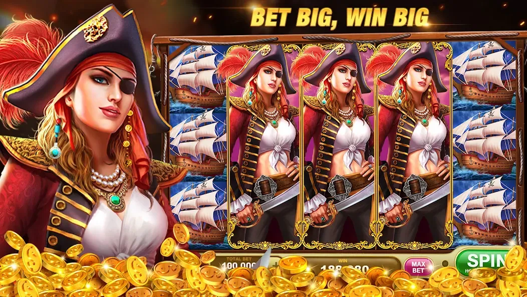 Slots Rush: Vegas Casino Slots (Слотс Раш) [МОД Mega Pack] Screenshot 5