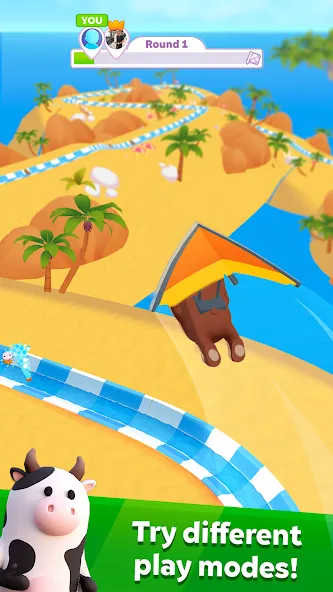 aquapark.io [МОД Много денег] Screenshot 2