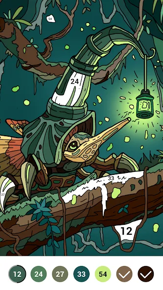 Casual Color - Color by Number [МОД Все открыто] Screenshot 4