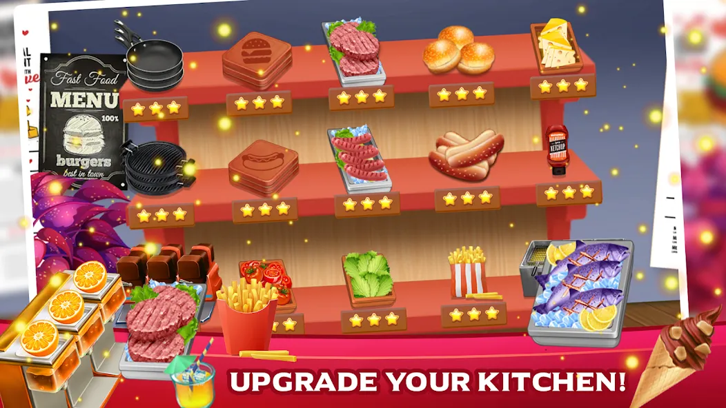 Cooking Mastery: Kitchen games [МОД Бесконечные монеты] Screenshot 4
