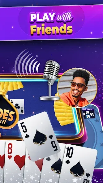 VIP Spades - Online Card Game (ВИП Спейдс) [МОД Все открыто] Screenshot 3
