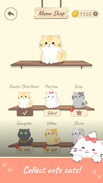 OsuCat Solo: Popcat Duet Music (ОсуКэт Соло) [МОД Бесконечные деньги] Screenshot 5