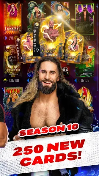 WWE SuperCard - Battle Cards (ВВЕ СуперКард) [МОД Все открыто] Screenshot 2