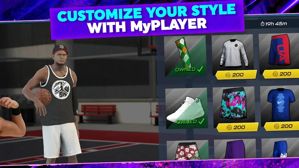 NBA 2K Mobile Basketball Game (НБА 2 Мобайл) [МОД Много монет] Screenshot 2