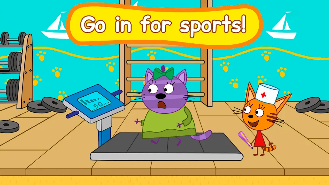 Kid-E-Cats: Animal hospital [МОД Unlimited Money] Screenshot 2