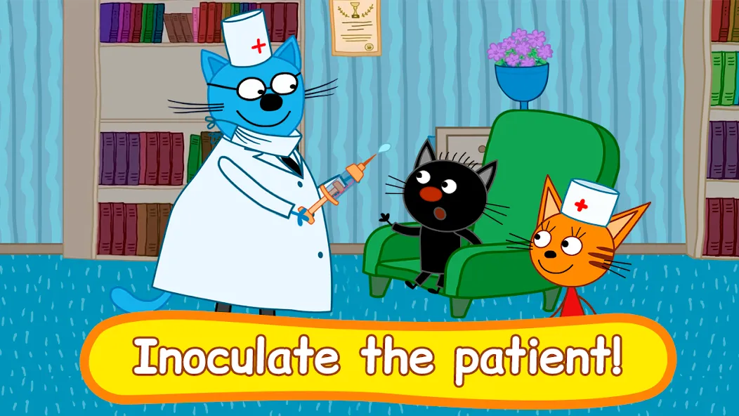 Kid-E-Cats: Animal hospital [МОД Unlimited Money] Screenshot 5