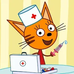 Взломанная Kid-E-Cats: Animal hospital  [МОД Unlimited Money]