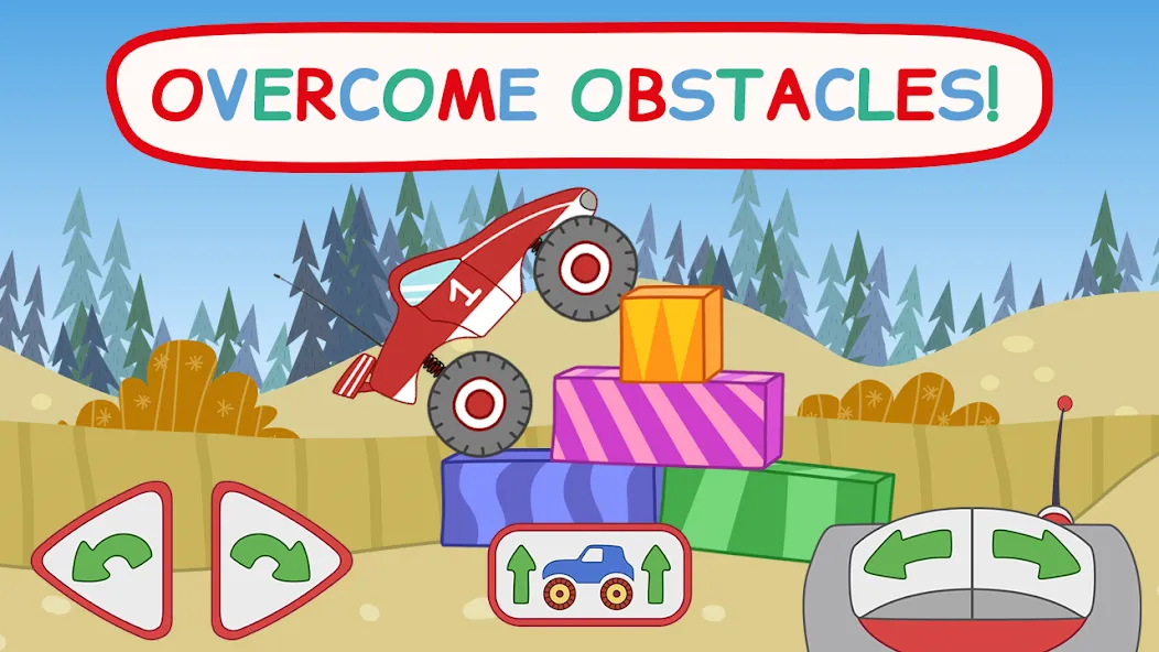 Kid-E-Cats: Kids Monster Truck [МОД Все открыто] Screenshot 3
