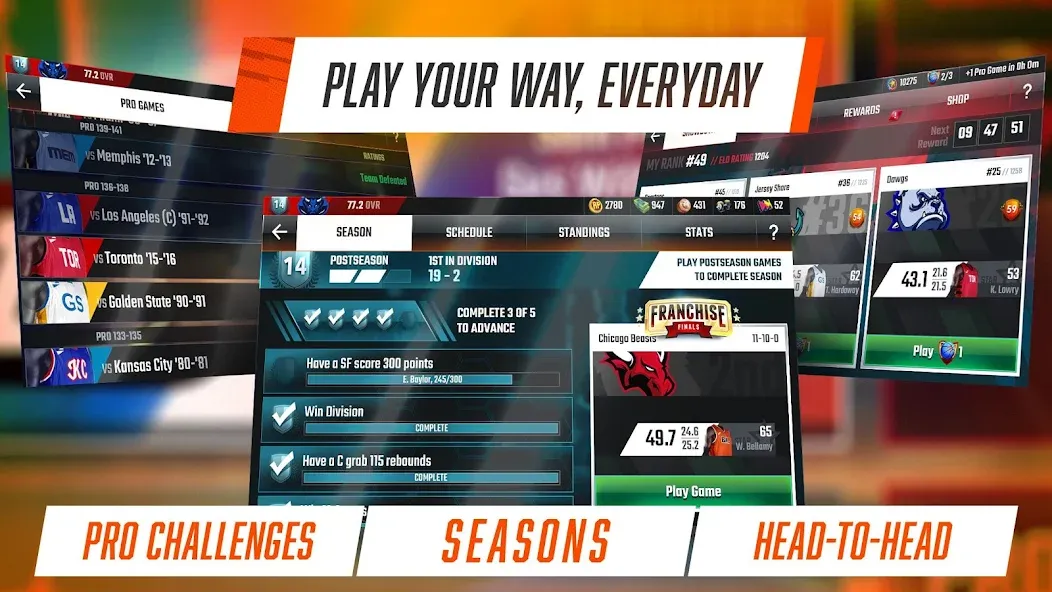 Franchise Basketball 2024 (Франшизный баскетбол 2023) [МОД Бесконечные деньги] Screenshot 4