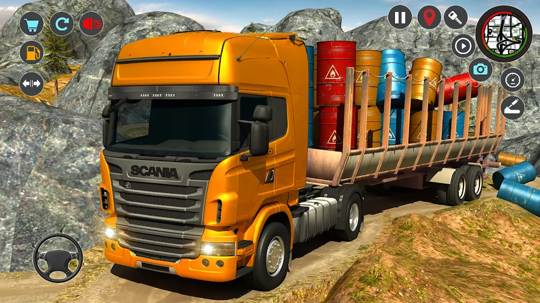 Transport Simulator Truck Game [МОД Много денег] Screenshot 4