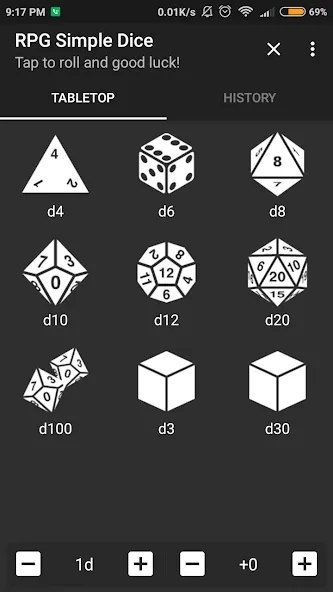 RPG Simple Dice (РПГ Простые Кости) [МОД Много монет] Screenshot 1
