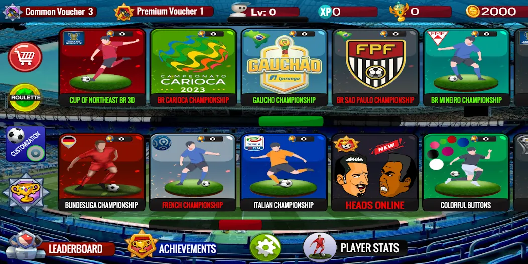 Button Football [МОД Много денег] Screenshot 3