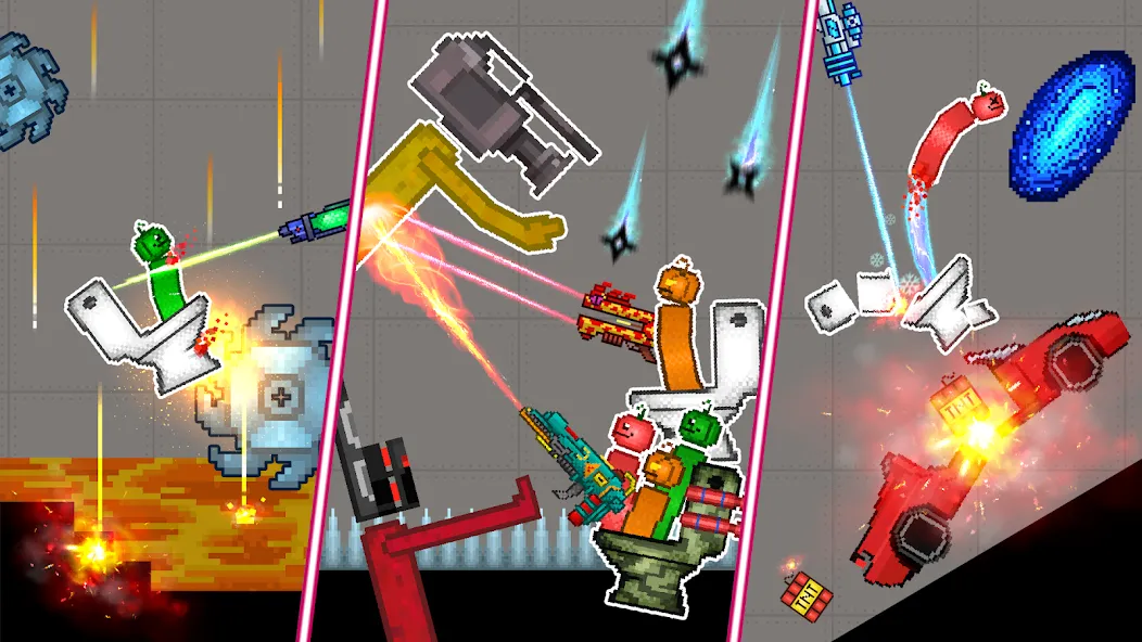 Dismounting Playground (Дизмаунтинг Плейграунд) [МОД Mega Pack] Screenshot 1