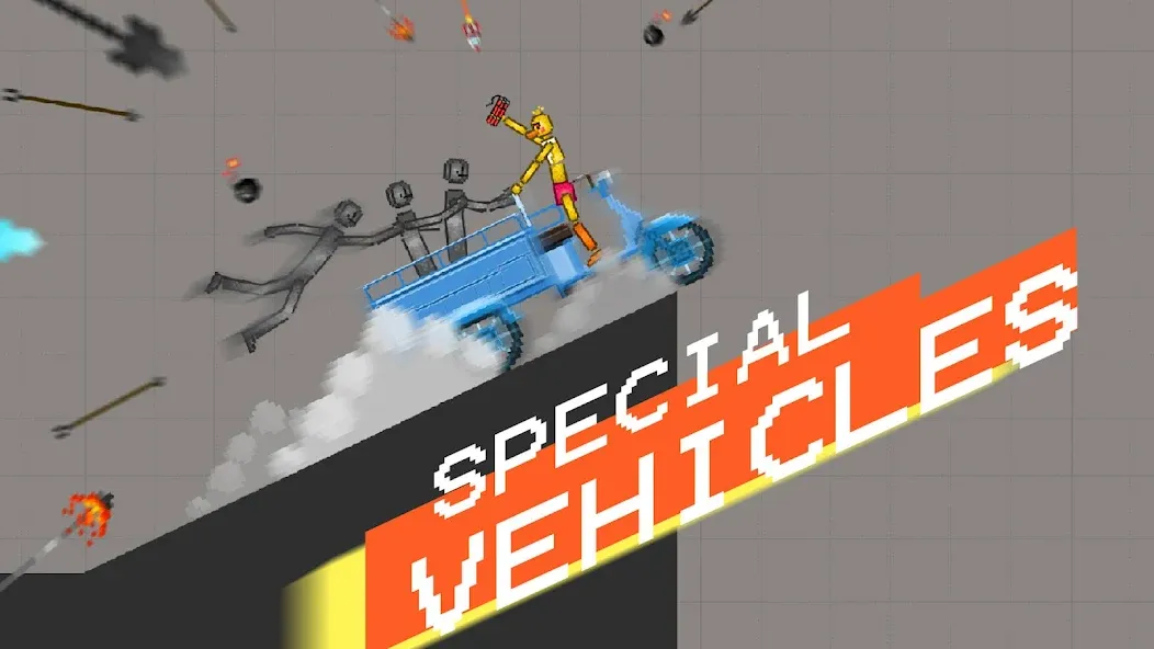 Dismounting Playground (Дизмаунтинг Плейграунд) [МОД Mega Pack] Screenshot 5