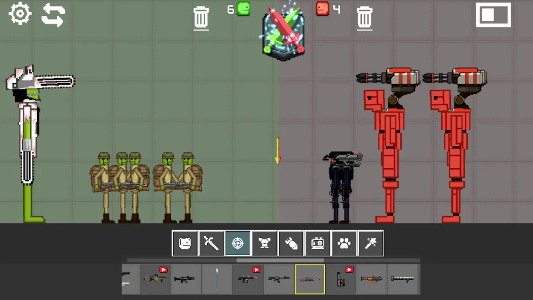 Battle Sandbox (Батл Плейграунд) [МОД Unlocked] Screenshot 3