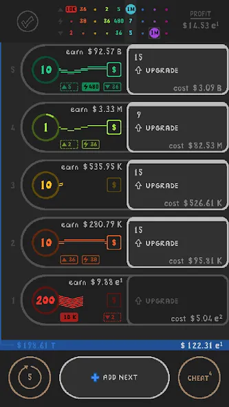 Idle Game 1 (Айдл Гейм 1) [МОД Бесконечные монеты] Screenshot 1