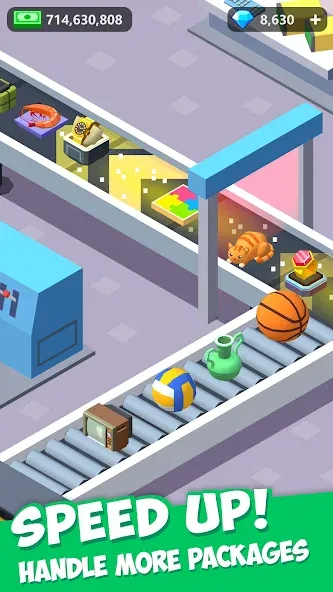 Idle Courier (Айдл Курьер) [МОД Бесконечные монеты] Screenshot 4