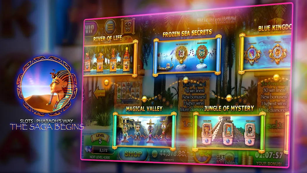 Slots - Pharaoh's Way Casino (Слоты) [МОД Unlocked] Screenshot 5