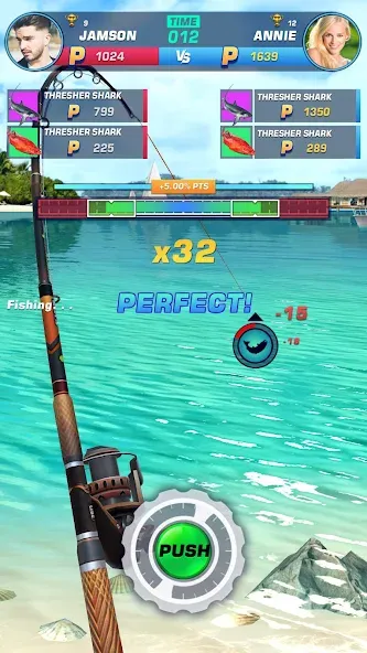 Fishing Rival 3D (Фишинг Ривал 3Д) [МОД Unlimited Money] Screenshot 5