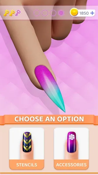 Nail Salon - Nails Spa Games (Нейл Салон) [МОД Бесконечные деньги] Screenshot 5