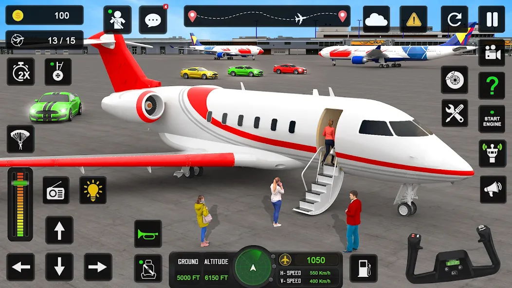 City Pilot Cargo Plane Games (Сити Пилот Карго Плейн Геймс) [МОД Unlocked] Screenshot 2